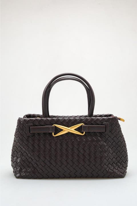 Verona Woven Handle Bag