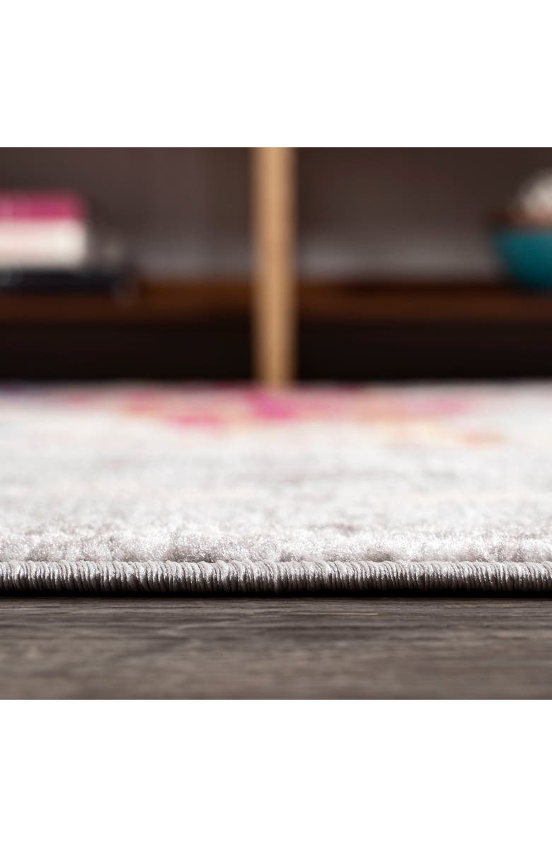 JONATHAN Y Sunset Modern Abstract Area Rug, Alternate, color, Blue/Multi