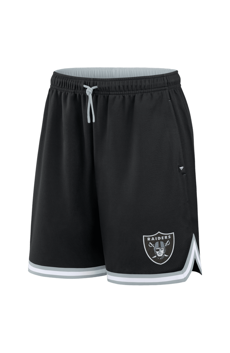 FANATICS Men's Fanatics Black Las Vegas Raiders Fearless Drive Shorts, Alternate, color, Black