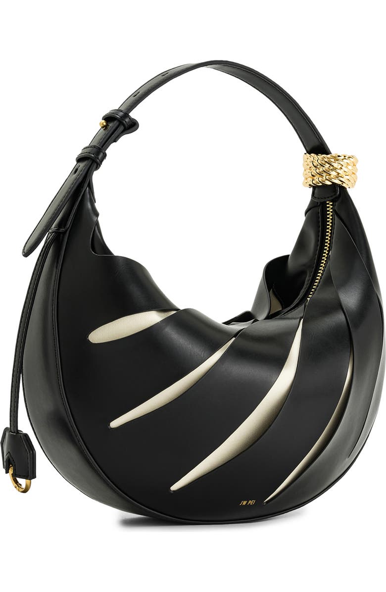 JW PEI Jana Hollow Out Faux Leather Shoulder Bag, Alternate, color,