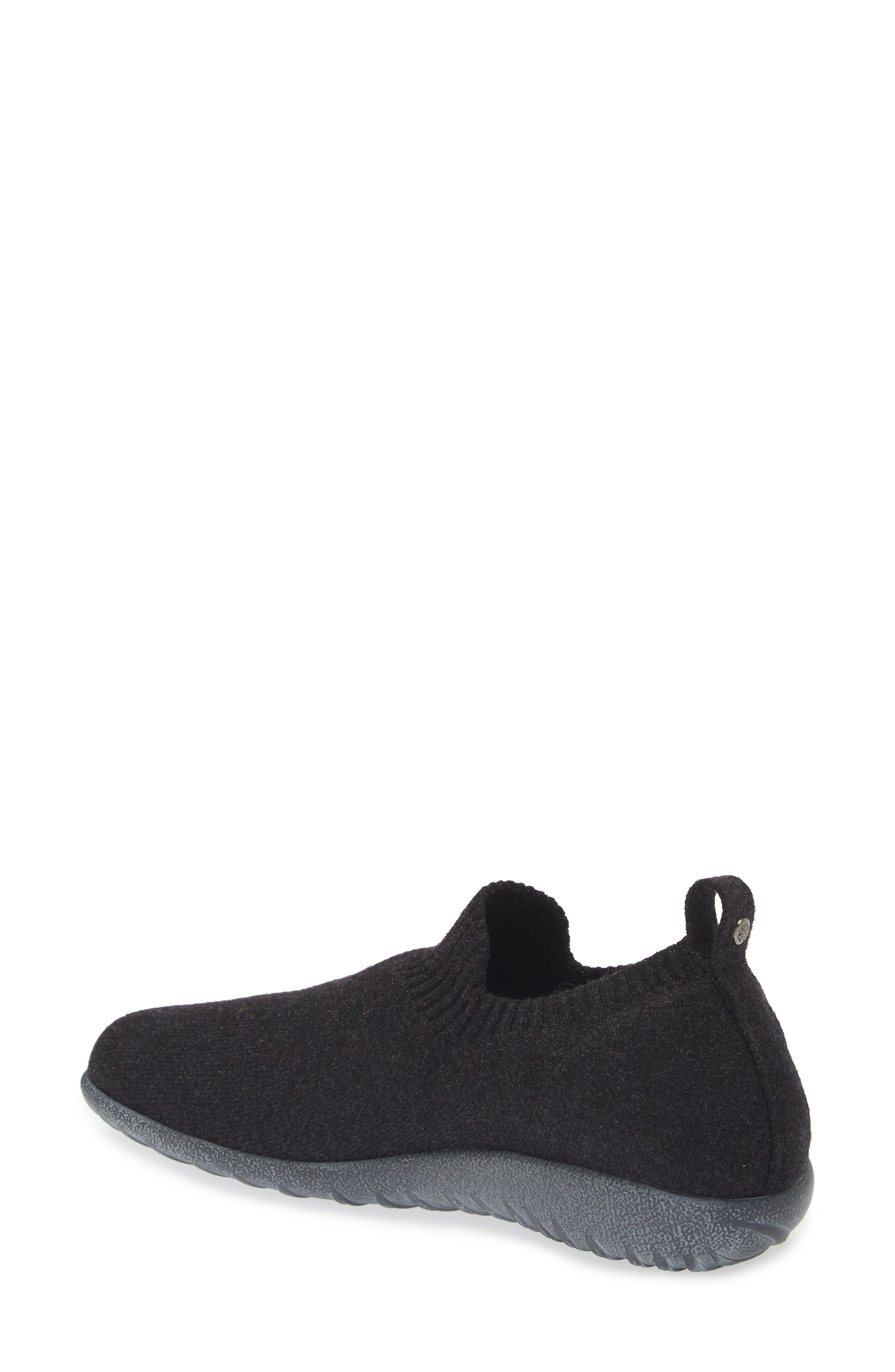 Naot Nuku Slip-On Sneaker, Alternate, color, Black/ Grey Knit