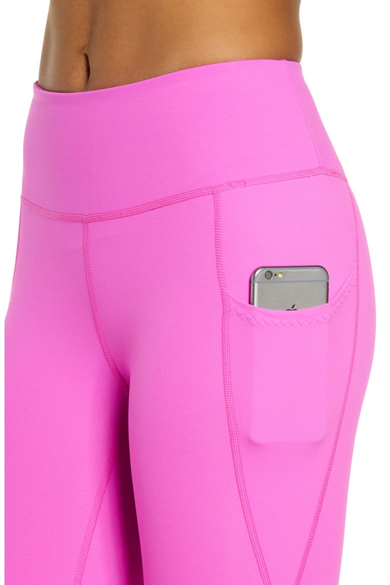 Free People FP Movement Solid Wave Rider Pocket Leggings, Alternate, color, LIVING MAGENTA