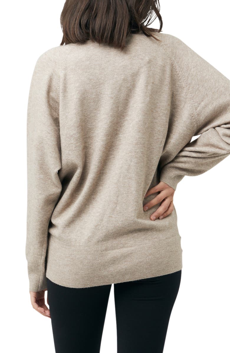 Ripe Maternity Megan Batwing Maternity/Nursing Top, Alternate, color, 