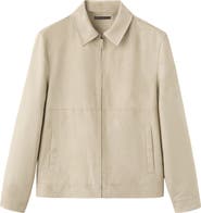 MANGO Faux Suede Jacket