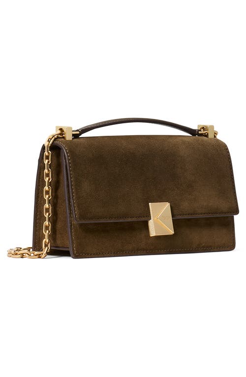 Kate Spade New York Mini Deco Suede Convertible Chain Crossbody Bag