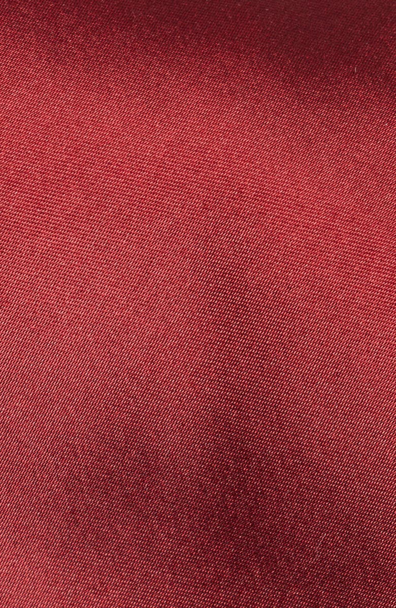 Jack Victor Solid Silk Tie, Alternate, color, Red