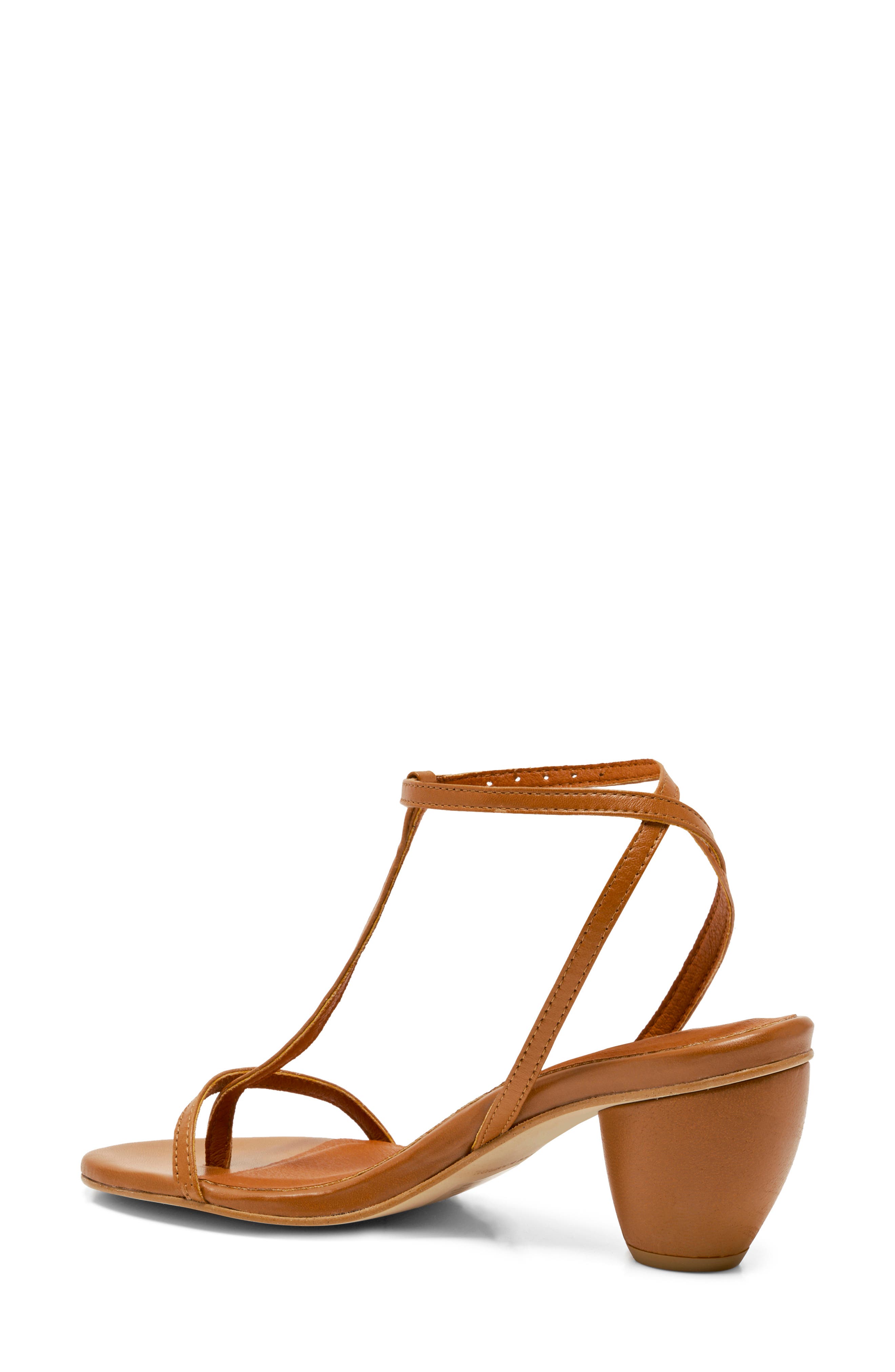 La La Land Ankle Strap Sandal, Alternate, color, TAN LEATHER
