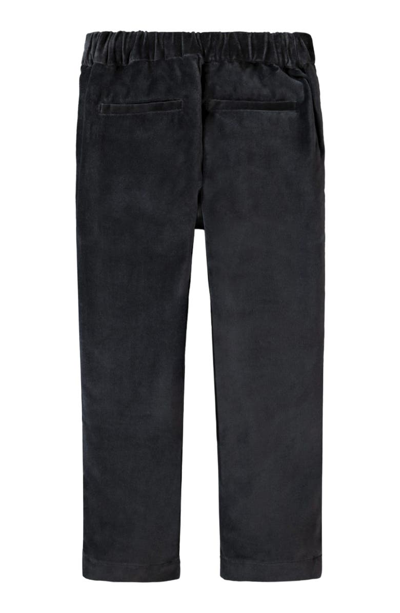 Hope & Henry Girls' Straight Dressy Pant with Bow, Toddler, Alternate, color, Black