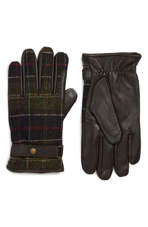 NWT MEN'S BARBOUR BEXLEY outlets LEATHER GLOVES LARGE BLACK