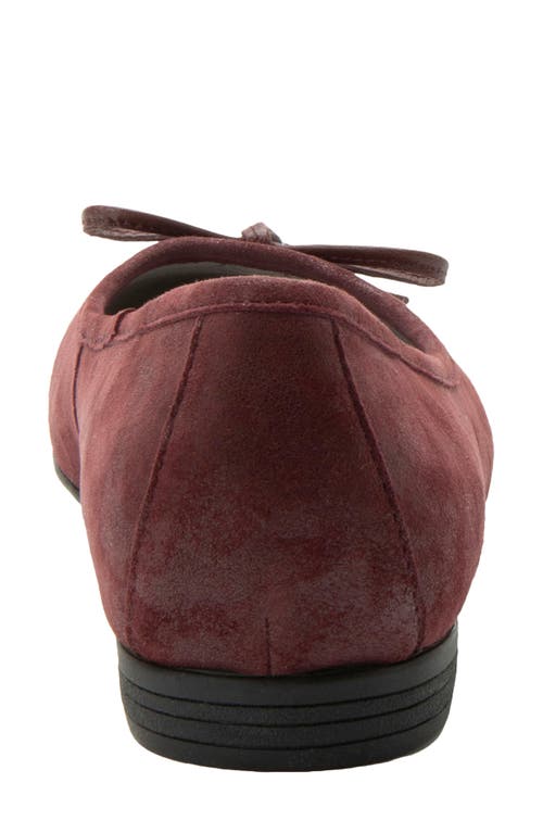 Alegria By Pg Lite Talya Cap Toe Ballet Flat