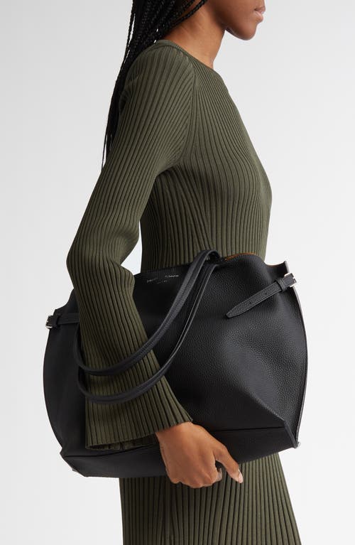 Proenza Schouler Days Leather Tote In Black 001