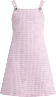 Mia Belle Girls Charm Double Bow Spring Dress