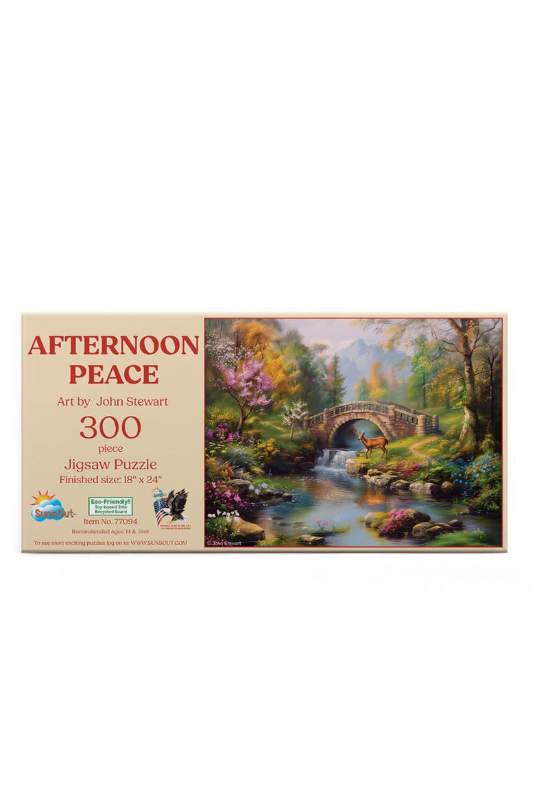 Afternoon Peace 300 piece Jigsaw Puzzle for Adults, Alternate, color, Multicolor