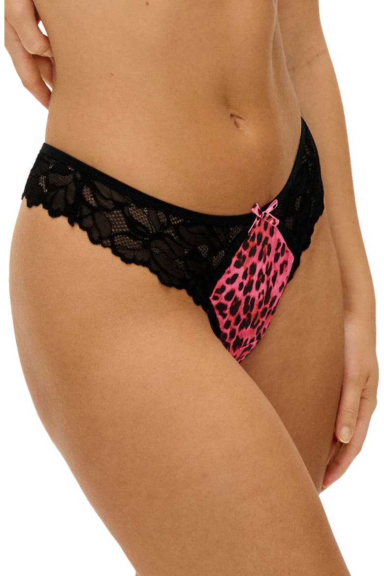 Cherish Me Thong, Main, color, PINK FLAMBE