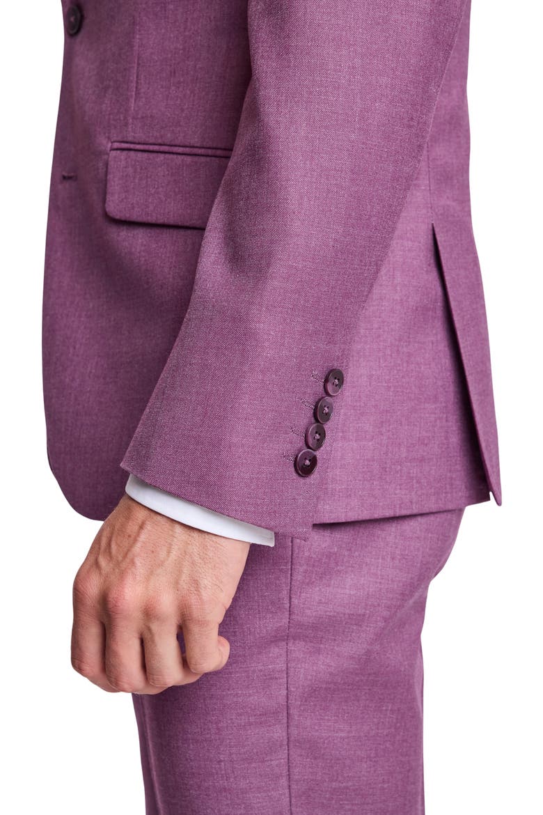 Dover Slim Fit Sport Coat, Alternate, color, SUGAR PLUM SHARK