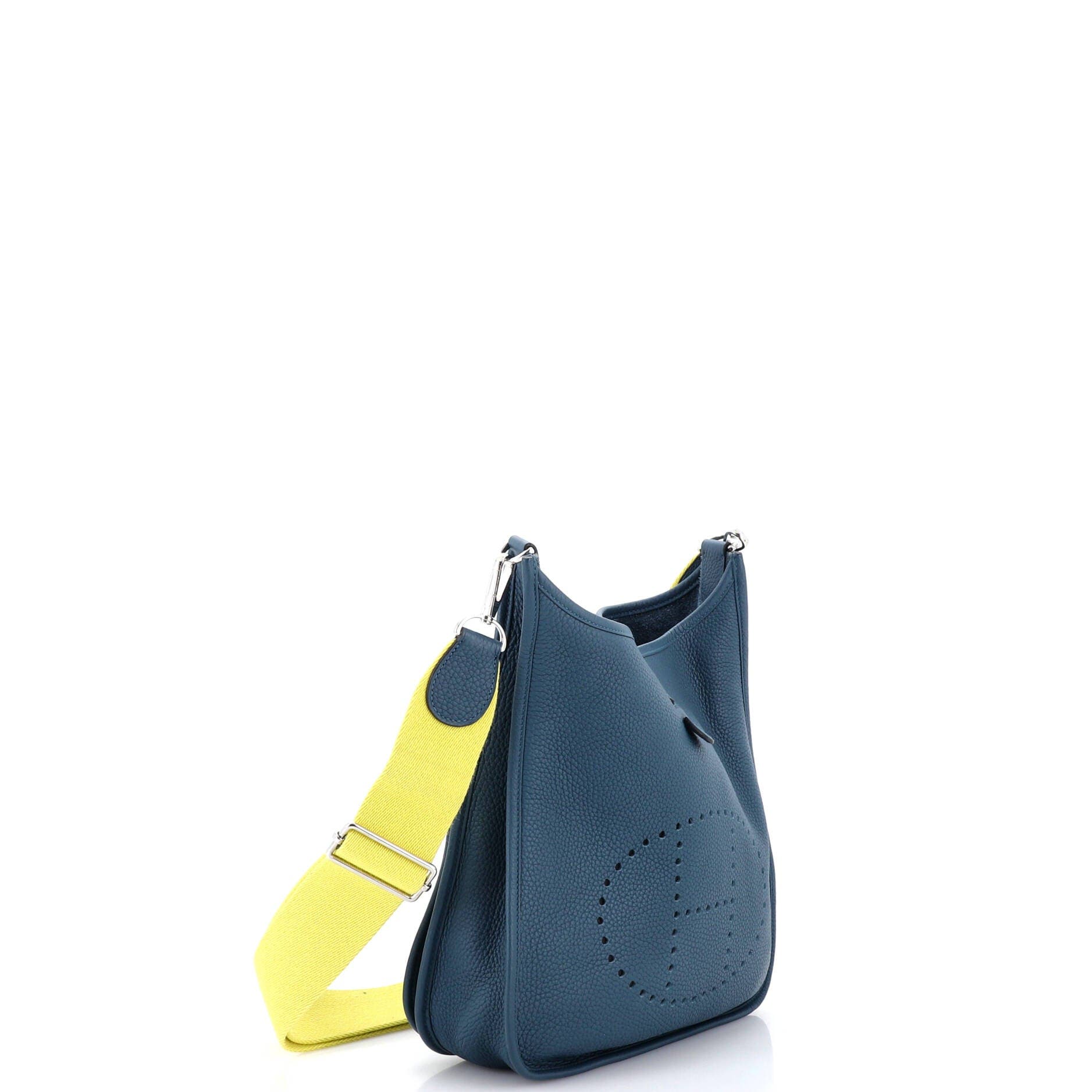 Pre-Owned Hermes Evelyne Bag Gen III Clemence PM, Alternate, color, Colvert