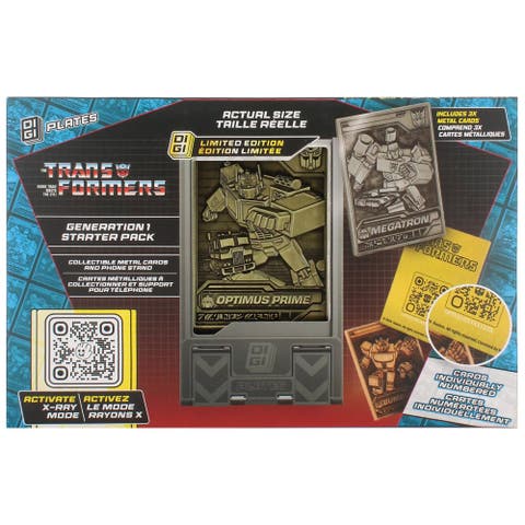 Digiplate Starter Pack Transformers Generation 1 3