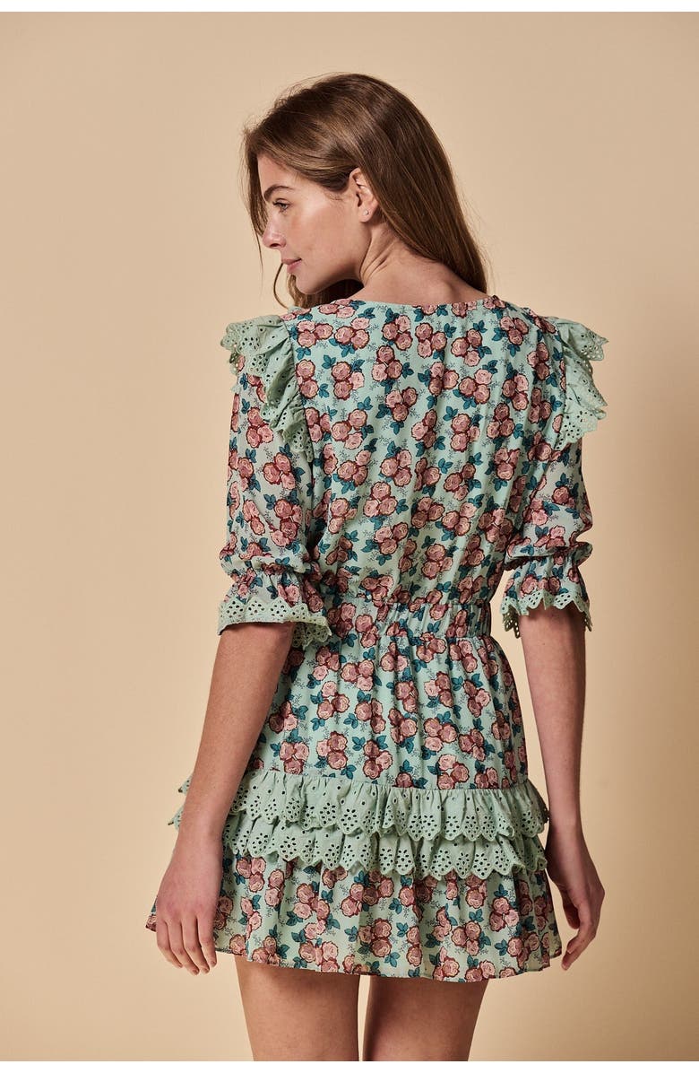 The Shirt by Rochelle Behrens The Nicky Dress, Alternate, color, Aqua