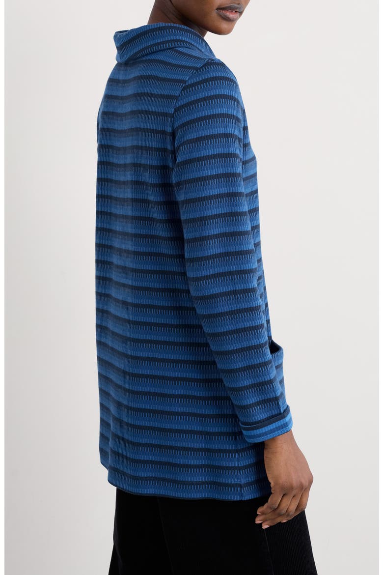 Mawgan Turtleneck Tunic Top, Alternate, color, CHESTEN MARINE