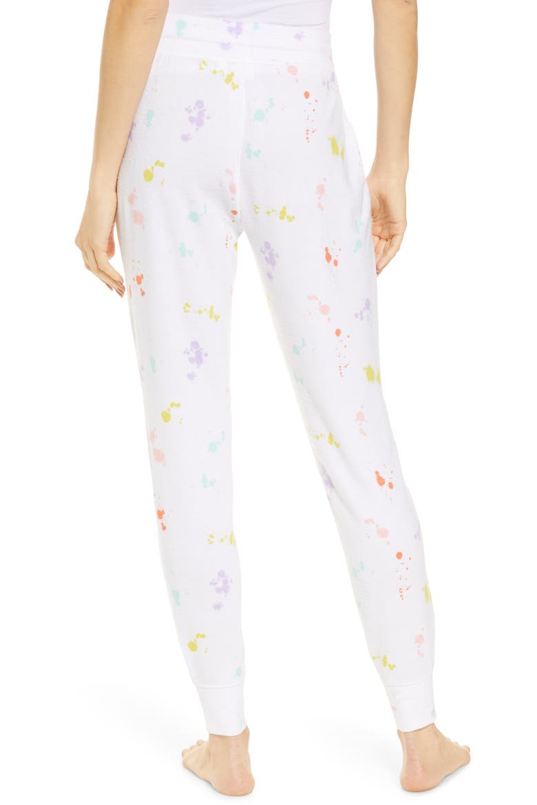 Comfy Joggers, Alternate, color, WHITE PAINT SPLATTER