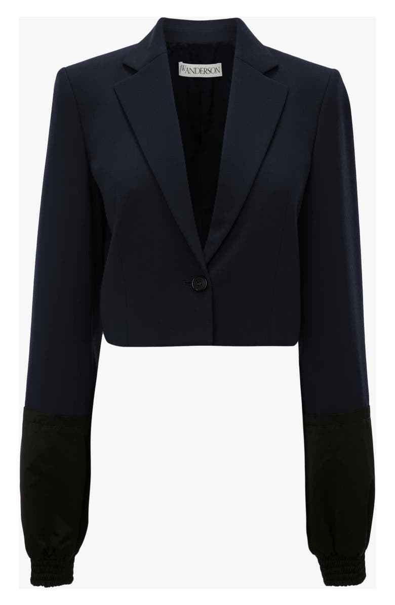 JW Anderson Boxy Crop Blazer, Main, color, 