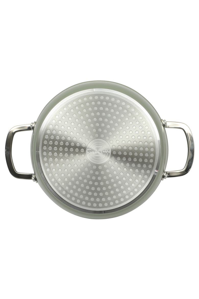 Cool Commune Hard-Anodized Ceramic Nonstick Forged Aluminum Cookware Set with Glass Lids, Alternate, color, Green