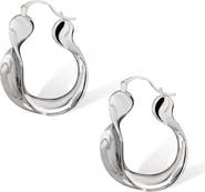 RETRO CHIC Breeze Silver Earrings