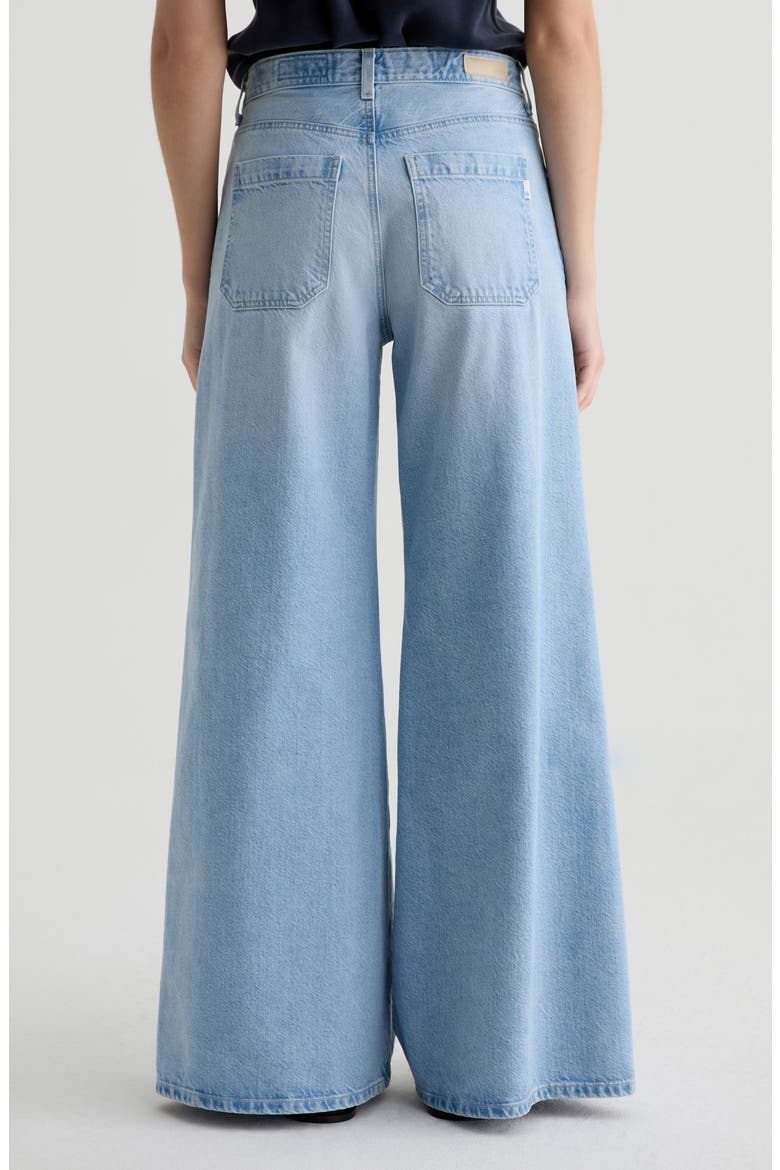 Posey Mid Rise Super Wide Leg Jeans, Alternate, color, ALLUSION