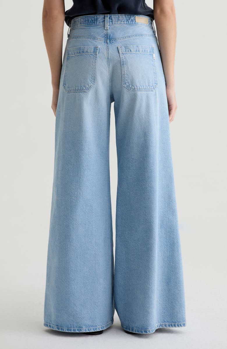 AG Posey Mid Rise Super Wide Leg Jeans, Alternate, color, Allusion