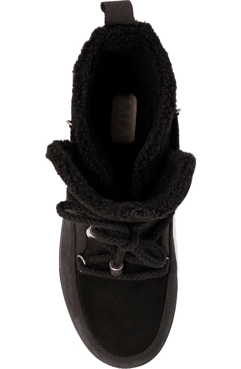 MIA Disa Faux Suede Bootie, Alternate, color,