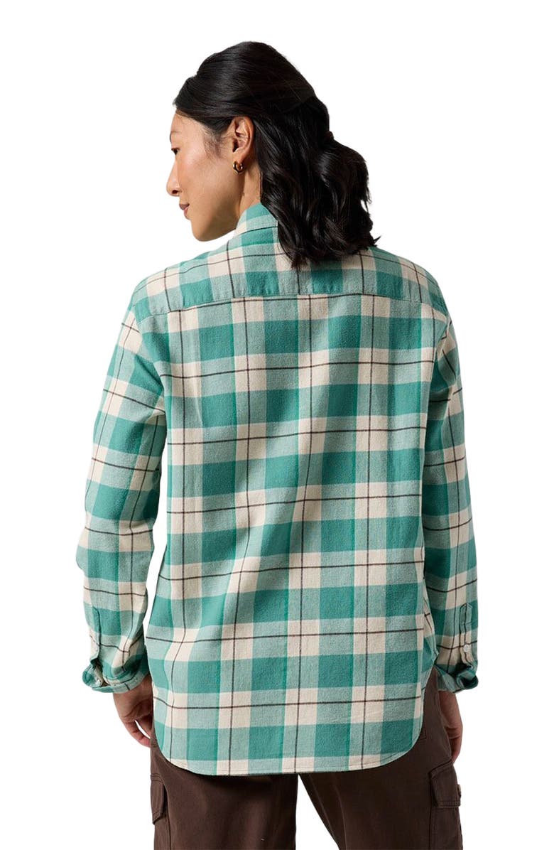 Backcountry Venture Classic Flannel Shirt - Women's, Alternate, color, Egret Drifter Plaid