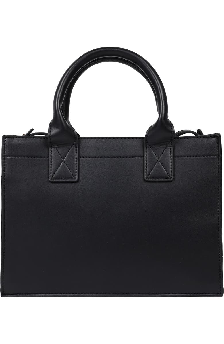 True Religion Modern Edge Charm Tote, Alternate, color, Black