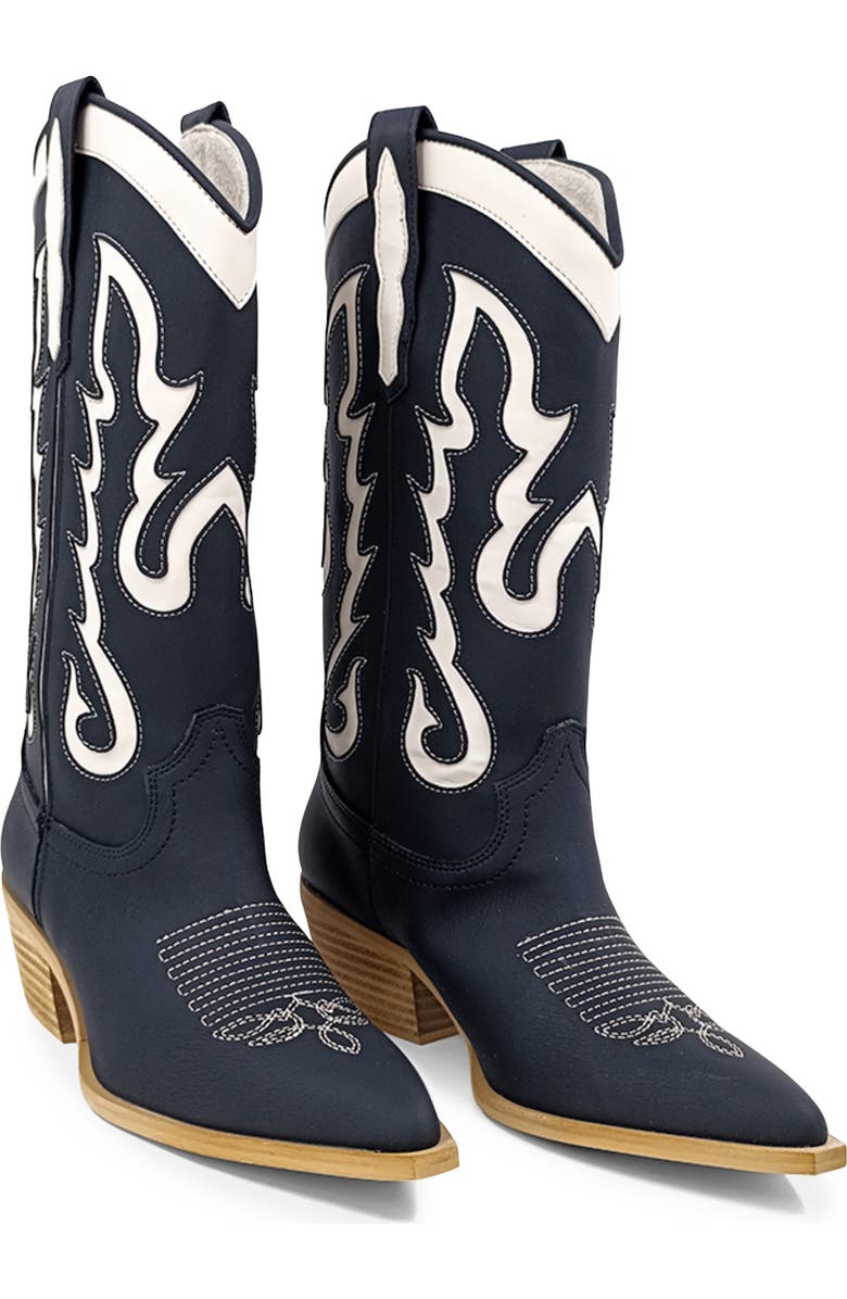 SHUSHOP Yaya Western Boot, Alternate, color,