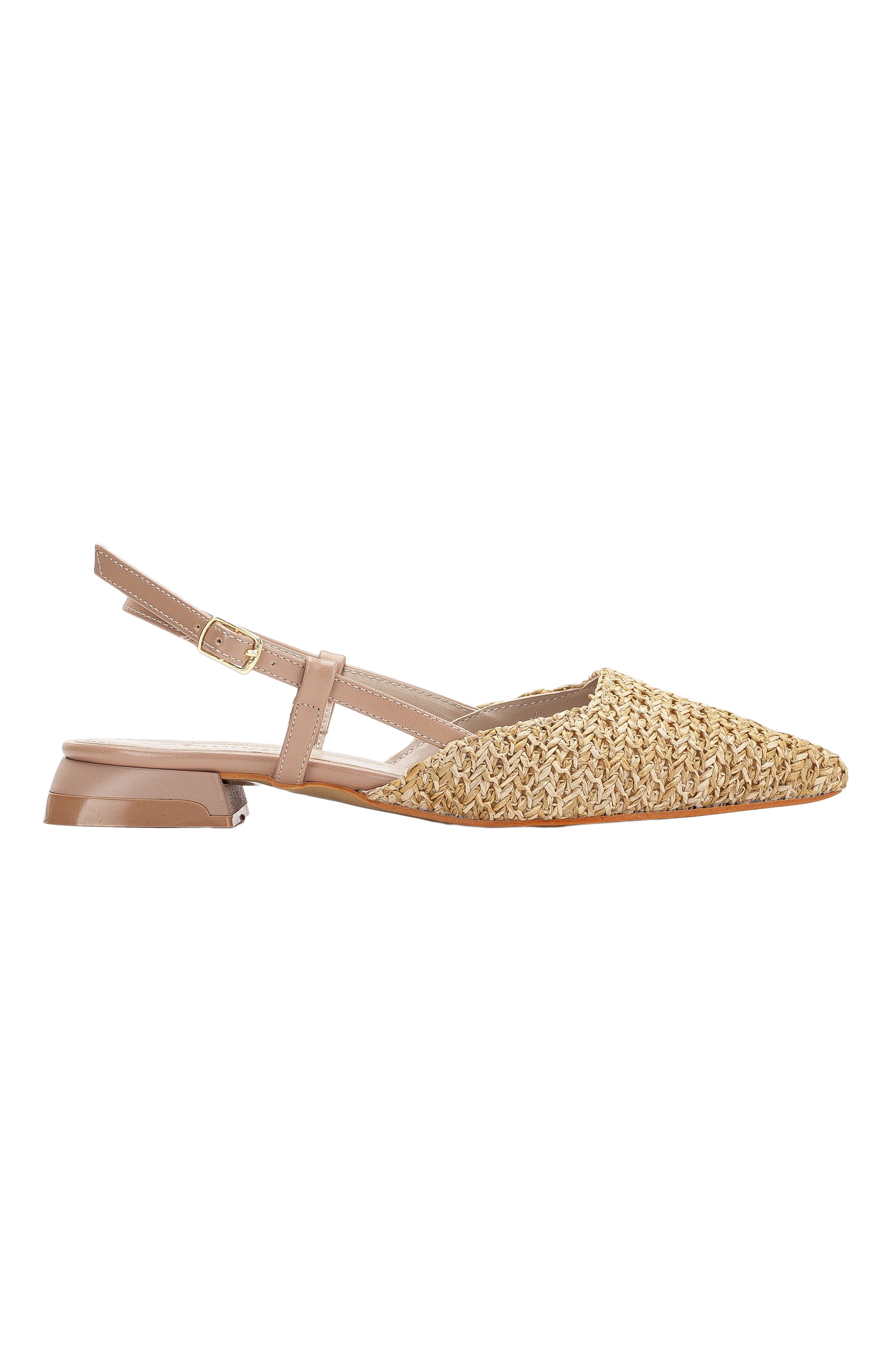 Riley Woven Slingback Flats - image 4