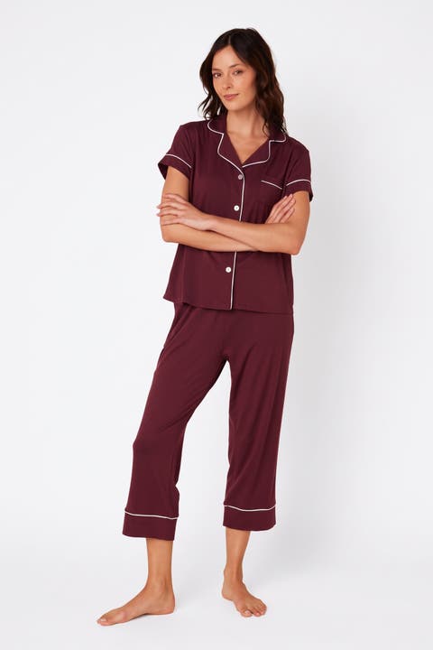 Pima Knit Capri Set