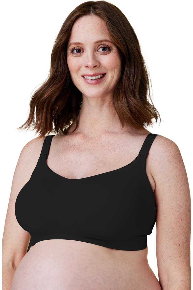 Intrigue Nursing Bra, Alternate, color, BLACK