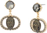 Kurt Geiger London Chelsea Eagle Crystal Drop Earrings