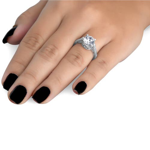 Bliss Diamond Certified 2 1/3ct Diamond Engagement Ring 14k Gold Lab Grown In 14k White Gold