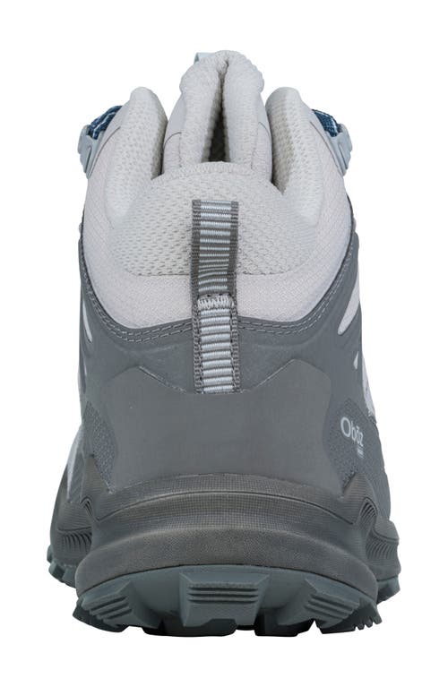 Oboz Katabatic Mid B-dry Waterproof Hiking Sneaker In Drizzle