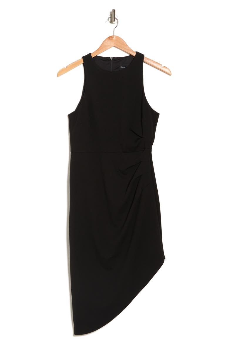 Scoop Neck Sleeveless Body-Con Midi Dress, Alternate, color, BLACK