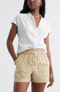 Caslon® Linen Blend Shirt