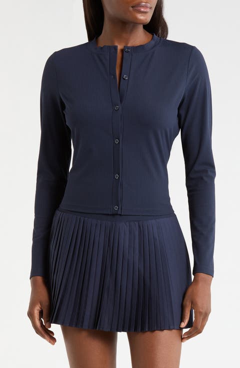 Rib Cardigan