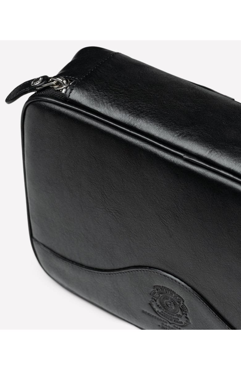 Ghurka Barber No. 287, Alternate, color, Vintage Black Leather