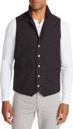 W.R.K Malta Slim Fit Quilted Button-Up Vest