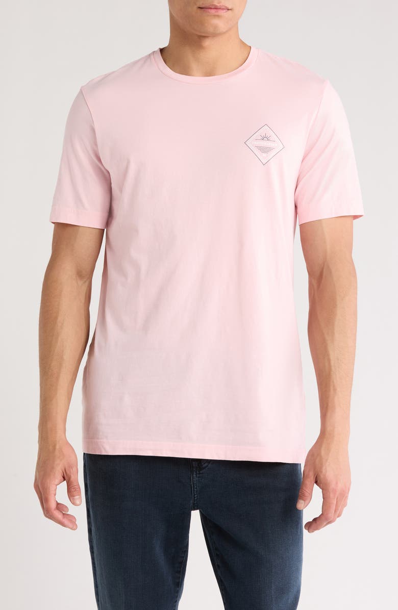 TravisMathew Dusty Sand Cotton Graphic T-Shirt, Main, color, 
