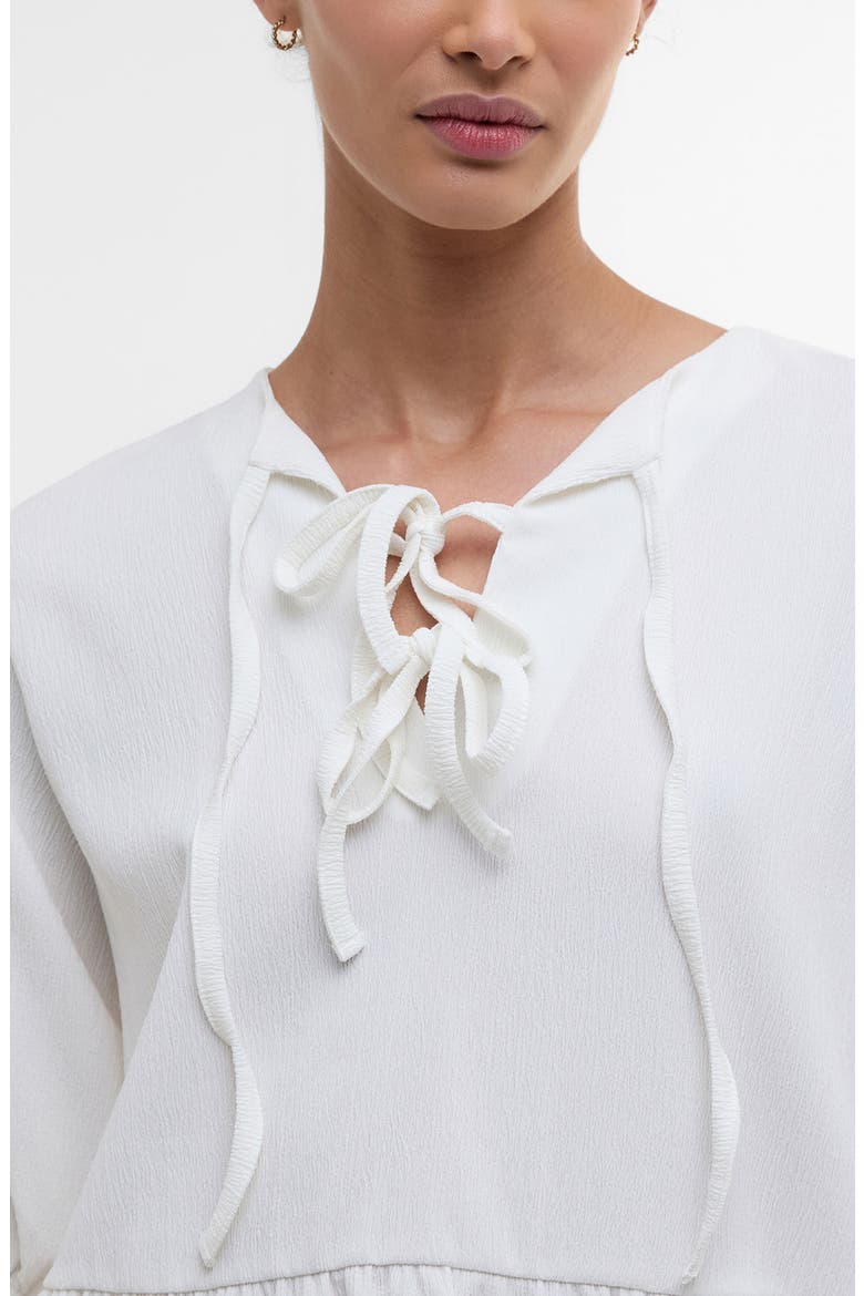 Louise Peplum Shirt, Alternate, color, CLOUD