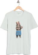 Lucky Brand Ukulele Bear Graphic T-Shirt
