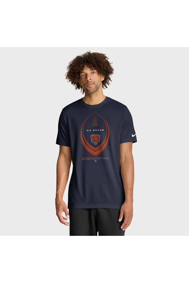 Men's Nike Navy Chicago Bears Legend Icon Dri-FIT T-Shirt, Main, color, Navy
