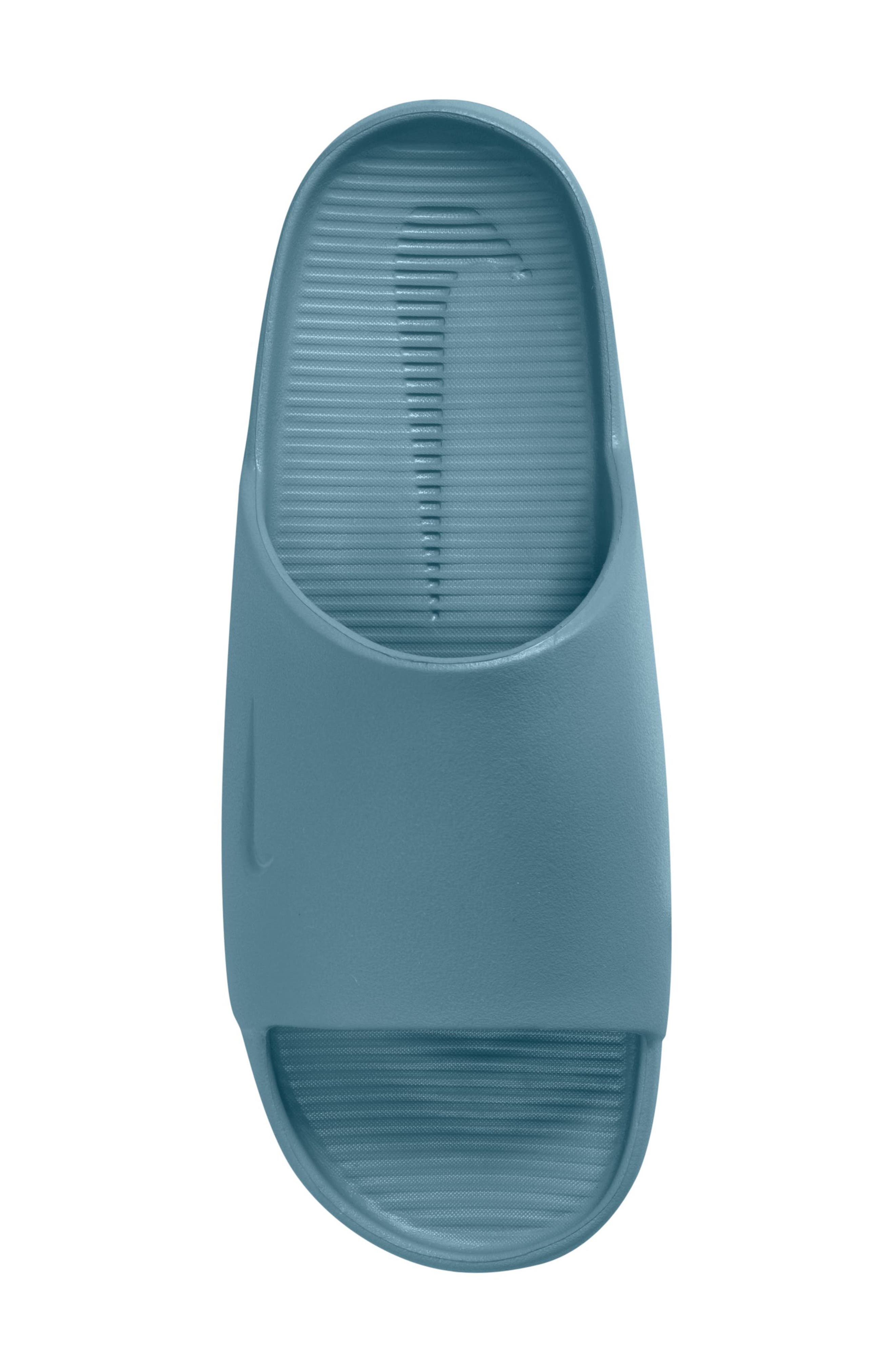 Calm Slide Sandal, Alternate, color, SMOKEY BLUE/ SMOKEY BLUE