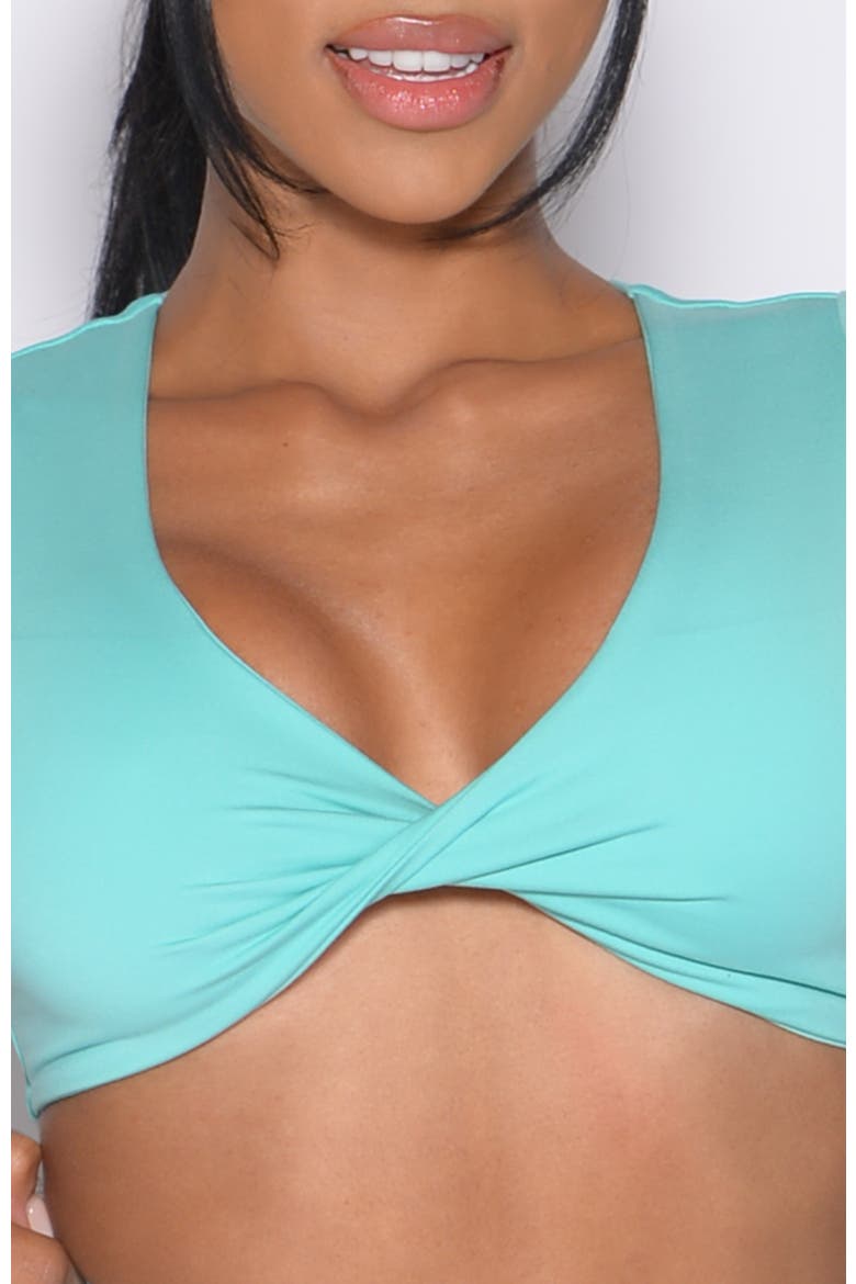 Fab Bust Bra, Alternate, color, Aquatic Awe
